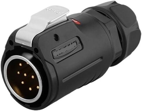LP24 Male Male 3-Core 4-Core 10-Bolle 12 19 24pin موصل مقاوم للماء متعدد النواة (4 Core) in Saudi Arabia
