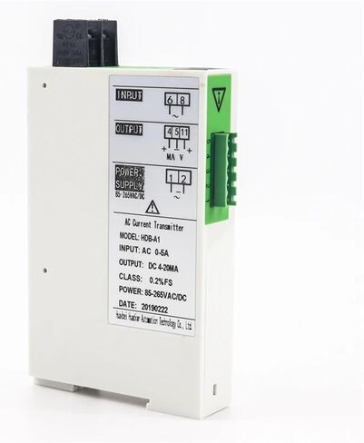 Input 0-10A Ac Transmitter Current Transducer Sturdy Fast Response Output 0-5V Transmitter for Electrical Installations(Input 0-10A AC_Output 0-10V) in Saudi Arabia
