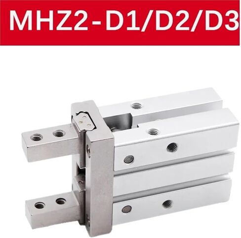 MHZ2-10/16/25/32/40D1/D2/D3 أسطوانة الإصبع الهوائية الموازية المشابك الألمنيوم من الألومنيوم (MHZ2-32D3) in Kuwait