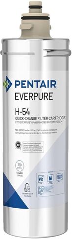 Pentair Everpure H-54 Quick-Change Replacement Cartridge, EV925268, NSF Certified to Reduce Lead, For Use in Everpure H-54 Drinking Water System, 750 Gallon Capacity, 0.5 Micron in Saudi Arabia