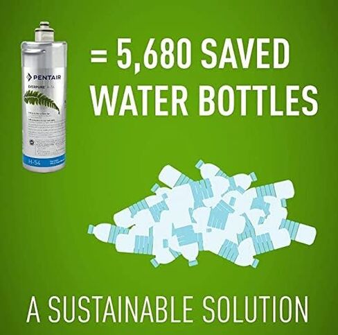 Pentair Everpure H-54 Quick-Change Replacement Cartridge, EV925268, NSF Certified to Reduce Lead, For Use in Everpure H-54 Drinking Water System, 750 Gallon Capacity, 0.5 Micron in Saudi Arabia