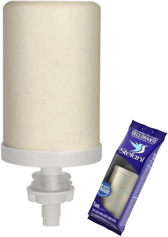 Brazilian Stéfani Double Action ceramic water filter cartridge,Beige in Saudi Arabia