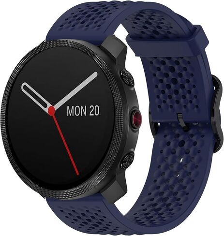 Compatible with Polar Vantage M3 bands, Lamshaw 22mm, 20mm Silicone band with Metal Buckle Compatible with Polar Unite, Ignite, Ignite 2, Ignite 3, Pacer, Vantage V3, Grit X, Grit X Pro, Grit X2 Pro, Vantage M, M2, M3 Smartwatch in Saudi Arabia