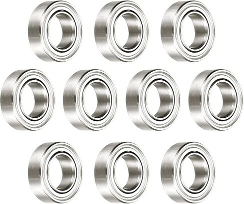 Bordstract MR149ZZ BLENGS DEED GROOVE BLOW ، 10pcs 9mm × 14 مم × 4.5 مم تحمل أجزاء آلة صغيرة مزدوجة الجوانب المعدنية المحمولة لآلات الدوران in Kuwait