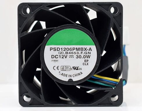ل PSD1206PMBX-A 12V 30.0W 60X60X38MM مروحة التبريد 4-WIR in Saudi Arabia
