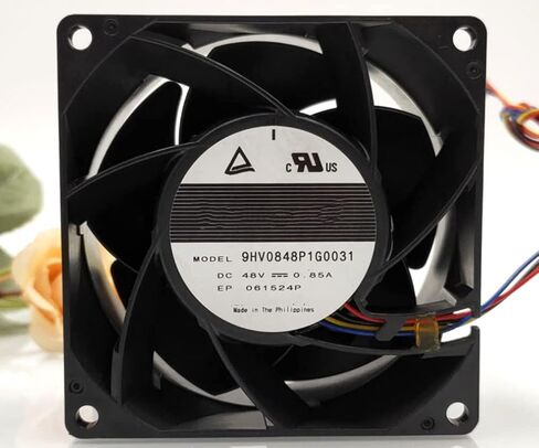 لـ 9HV0848P1G0031 48V 0.85A 40.32W 10200RPM 138CFM 65DB 80X80X38MM 4-WIR in Saudi Arabia
