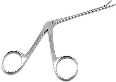2 Pcs Micro Forceps 3.3" and 8" ENT Surgical Ear Serrated Stainless Steel Insruments in Saudi Arabia