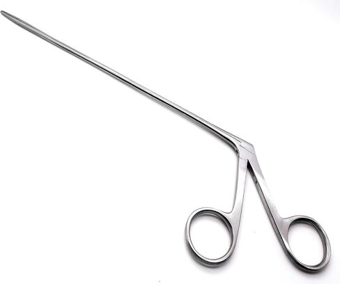 2 Pcs Micro Forceps 3.3" and 8" ENT Surgical Ear Serrated Stainless Steel Insruments in Saudi Arabia