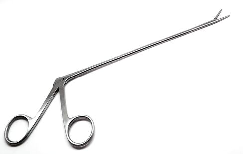 2 Pcs Micro Forceps 3.3" and 8" ENT Surgical Ear Serrated Stainless Steel Insruments in Saudi Arabia