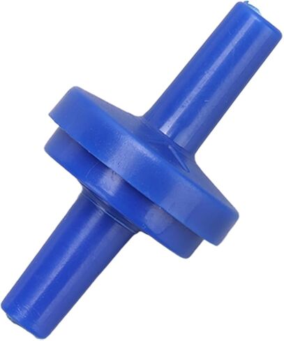10pcs طريقة واحدة للتحقق من صمام PP البلاستيك الشفافة صمام RIGHTING RIGHRINGERT خرطوم غير عودة صمام Aquarium Aluck Air Pump One Way One Valve Pagoda مفصل (شفاف 7 مم) in Saudi Arabia