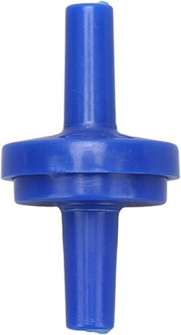 10pcs طريقة واحدة للتحقق من صمام PP البلاستيك الشفافة صمام RIGHTING RIGHRINGERT خرطوم غير عودة صمام Aquarium Aluck Air Pump One Way One Valve Pagoda مفصل (شفاف 7 مم) in Saudi Arabia
