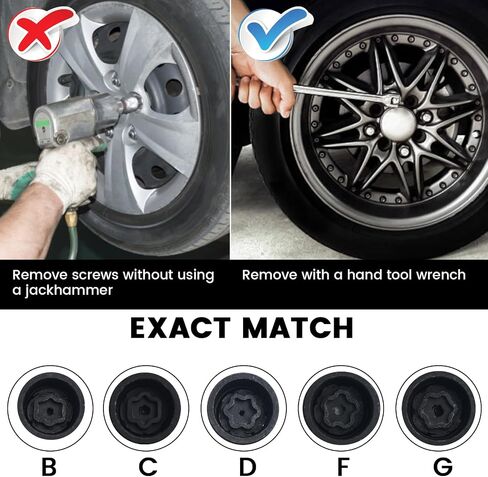 D-Wheel Locking Lug Nut Key متوافق مع Toyota Lexus ، Tacoma ، محول مقبس قفل عجلة الكروم ، أداة إزالة Lugnut المضادة للسرقة ، أدوات إزالة جوز الإطارات in Saudi Arabia