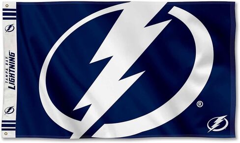 Tampa Bay Lightning Printed Header 3x5 Premium Banner Flag in Saudi Arabia