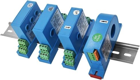 AC 0-500A محول جهاز الإرسال الحالي 4-20MA 5V 10V الإخراج DC24V مستشعر توريد الطاقة (RS485 الإخراج ، AC 0-50A_22MM_DC12-24V) in Saudi Arabia