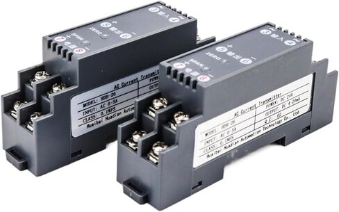 AC Current Transmitter 1 in 1 Out AC 0-1A/5A/10A Current Transducer with DC24V Power 1pcs(DC Current,Input 0-3A_12-28VDC Power_Output 0-5V) in Saudi Arabia
