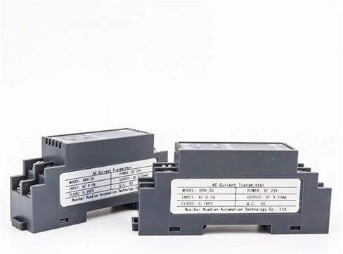 AC Current Transmitter 1 in 1 Out AC 0-1A/5A/10A Current Transducer with DC24V Power 1pcs(DC Current,Input 0-3A_12-28VDC Power_Output 0-5V) in Saudi Arabia