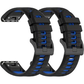 2Pack Sport Bands متوافقة مع Garmin Descent X50i Soft Silicone Preglable Breadbands in Kuwait