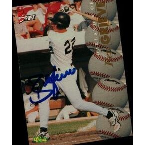 Ben Grieve autographed Baseball Card (Oakland Athletics) 1995 Classic 5 Sport #93 Rookie - Baseball Slabbed Autographed Rookie Cards in Saudi Arabia
