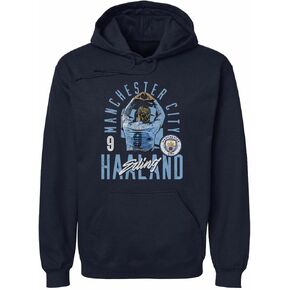 500 LEVEL Erling Haaland Manchester City Men's Hoodie Sweatshirt - Erling Haaland Manchester City Arch in Saudi Arabia