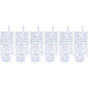 Estink Interface Interface UV IV INK AMPPER - 6pcs inkjet inkjet head leghular pp for printer xp600 ، × 3 مم × 3 مم (أبيض) in Kuwait