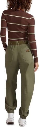 Fivestar General Women's Los Los Lose Jogger ، High-Rise ، Autton Closure with Brass Zipper in Kuwait