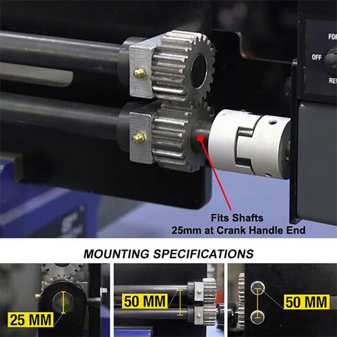 Eastwood Elite Metal Bead Roller Drive System | قوي 1/6hp 120v | ميزات التحكم في السرعة المتغيرة بلا حدود 0-20 دورة في الدقيقة ودواسة القدم | يناسب أي أسطوانة حبة كرنك يدوية بحجم العمود القياسي in Saudi Arabia