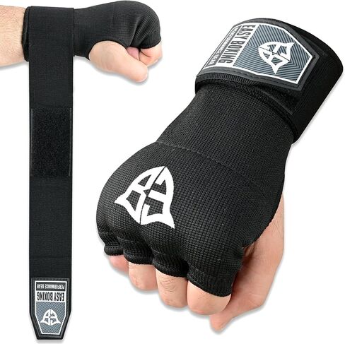 Gel Inner Gloves handwraps Inner Gloves for Men and Women, 75 cm Quick Wrist Strap, Padded Knuckle Protection for Muay Thai Kickboxing, Hand Wraps for Boxing & Martial Arts in Saudi Arabia
