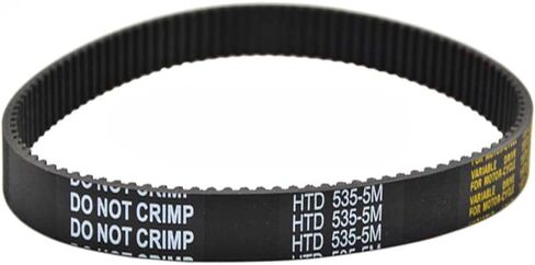 HTD5M-1800 Close Loop Pulley Timing Belt 15mm Width 5mm Pitch 1800mm Perimeter Black Synchronous Belt Arc-shaped Teeth (5M -1800-15mm width) in Saudi Arabia