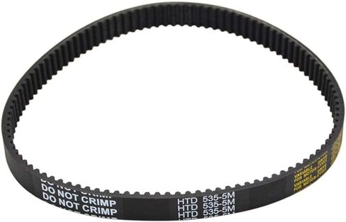 HTD5M-1800 Close Loop Pulley Timing Belt 15mm Width 5mm Pitch 1800mm Perimeter Black Synchronous Belt Arc-shaped Teeth (5M -1800-15mm width) in Saudi Arabia