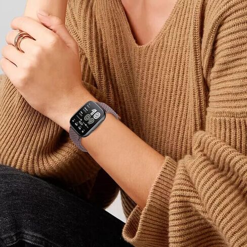 22 ملم نايلون نايلون فرقة متوافقة مع Amazfit Bip 6/5/5 الوحدة ، GTR 4/3 Pro/2/2 ESIM/2E ، Balance 2/1 ، حزام نايلون سبورت سوار سريك in Kuwait