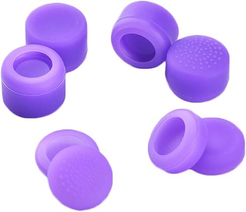 Pack of 8 pcs Analog Controller Gamepad Raised Antislip Thumb Stick Grips Thumbsticks Joystick Cap Cover for PS5, PS4, PS3, Switch Pro, Xbox one, Xbox 360, Wii U, PS2 Controller (Blue) in Kuwait