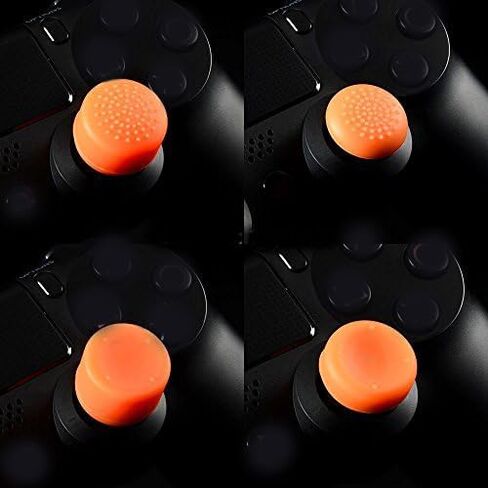 Pack of 8 pcs Analog Controller Gamepad Raised Antislip Thumb Stick Grips Thumbsticks Joystick Cap Cover for PS5, PS4, PS3, Switch Pro, Xbox one, Xbox 360, Wii U, PS2 Controller (Blue) in Kuwait