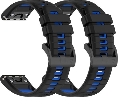 2Pack Sport Bands متوافقة مع Garmin Descent X50i Soft Silicone Preglable Breadbands in Saudi Arabia