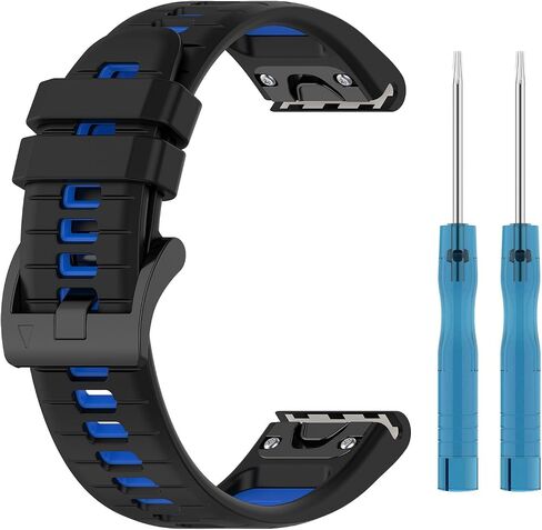 2Pack Sport Bands متوافقة مع Garmin Descent X50i Soft Silicone Preglable Breadbands in Saudi Arabia