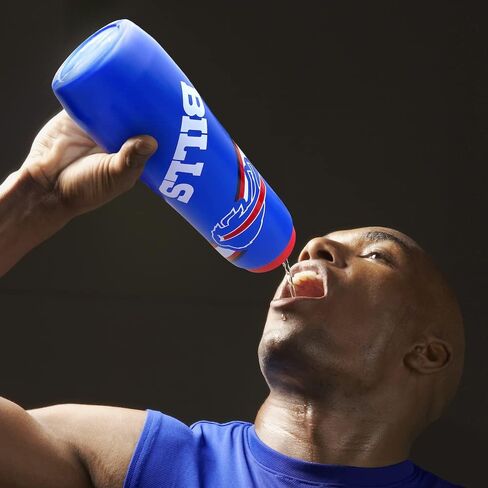 The Party Animal NFL Carolina Panthers Squeezy Water Bottle in Saudi Arabia