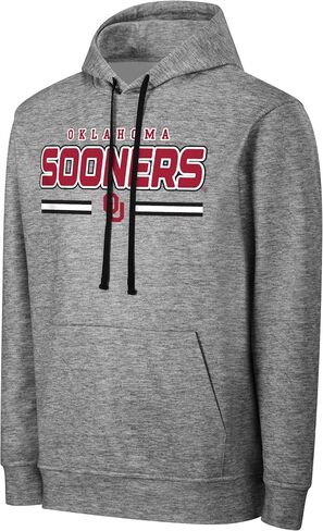 FOCO NCAA Men's Officially Licensed Gray Team Color Primary Logo Wordmark Performance Victory Stripe Pullover Hoodie in Saudi Arabia