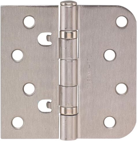 Therma-Tru 4"" x 5/8"" Self Aligning Universal Ball Bearing Door Hinge (3, Black Nickel), HGBBL5 in Saudi Arabia