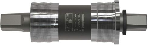 قوس قاع Shimano BB-UN300-E-اللغة الإنجليزية ، 68 × 122.5 مم مغزل ، JIS مربعة ، ل derailleur الأمامي من النوع الإلكتروني in Kuwait