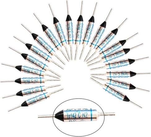 Generic BF142 Thermal Fuse, 10A/250VAC, 142C, 20 Pack in Saudi Arabia