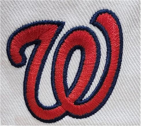 Mitchell & Ness Washington Nationals MLB قبالة Word Pro Snapback Hat Cap - Off White in Saudi Arabia