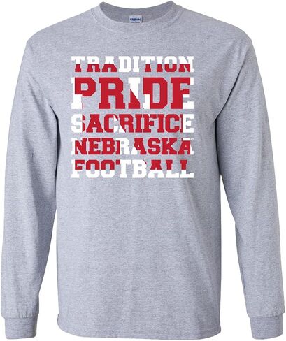 CornBorn Nebraska Huskers Apparel - Long Sleeve T-Shirts in Saudi Arabia