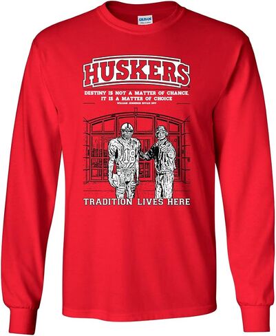 CornBorn Nebraska Huskers Apparel - Long Sleeve T-Shirts in Saudi Arabia