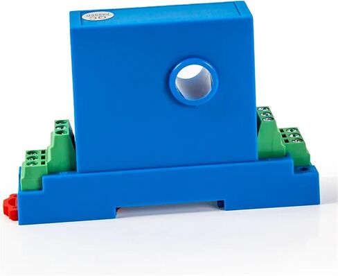 50A 100A Hall Current Transmitter Signal Isolator DC12V DC24V Hall Perforated Current Transmitter 4-20mA 0-10V 0-5V 1-5V(12mm,Input DC 0-20A_DC12V Power Supply_Output 0-20MA) in Saudi Arabia