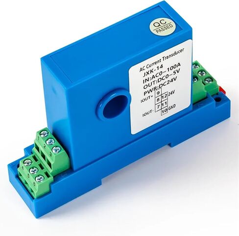 1A 5A HALL HALL AC Current Transmitter Imblator DC12V DC24V AC220V HALL AC TRANSDUCER 0-20MA 0-5V 1-5V Current Sensor (INPUT AC 0-0.5A_DC12V POWER SUVENT_OUTPUT 0-5V) in Saudi Arabia