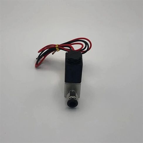 2V025-06 Normally Closed Air Water Oil Solenoid Valve Coil Led 2 Port 2 Ways 220V 12V 24v Air Magnetic Valve Pneumatic(Black 12MM-12MM,AC220V) in Kuwait