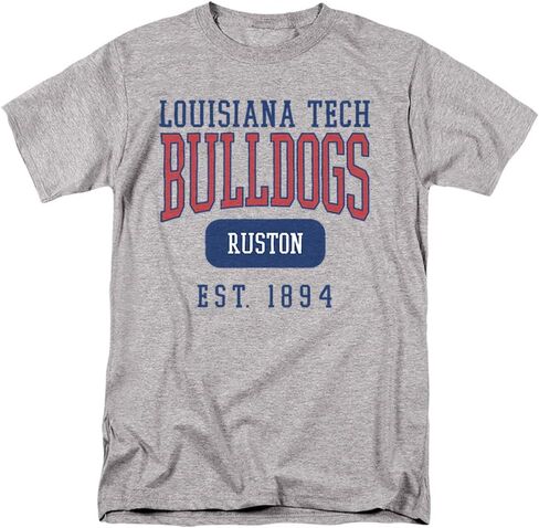 Louisiana Tech University Official Founded Date Unisex Adult T Shirt in Saudi Arabia