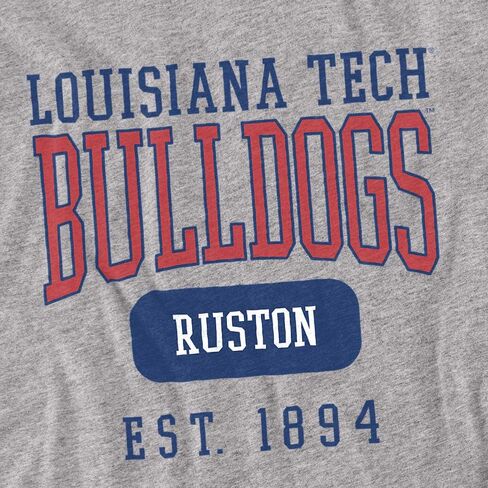 Louisiana Tech University Official Founded Date Unisex Adult T Shirt in Saudi Arabia