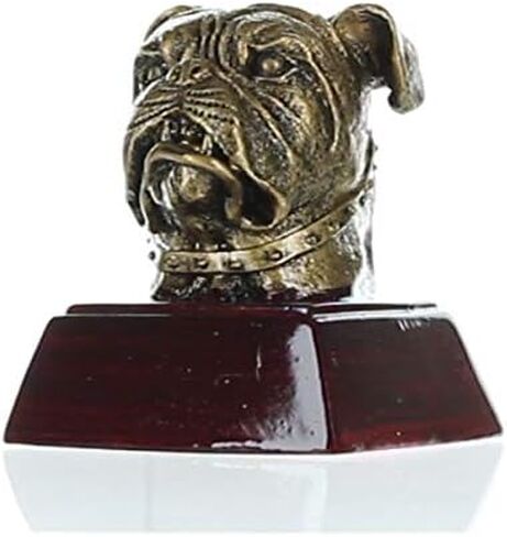 عقد العقد جوائز Bulldog Trophy - طوله 4 بوصات | جائزة Mascot Bulldog المحفورة - تخصيص الآن in Saudi Arabia