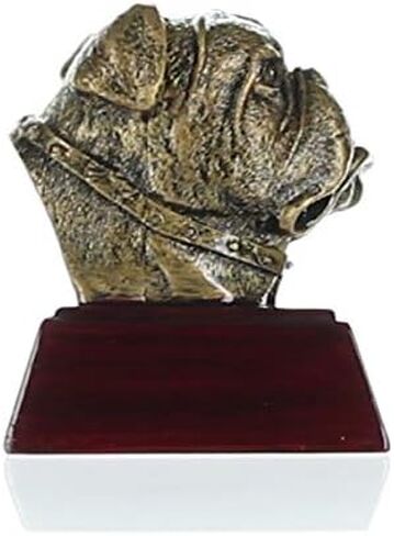 عقد العقد جوائز Bulldog Trophy - طوله 4 بوصات | جائزة Mascot Bulldog المحفورة - تخصيص الآن in Saudi Arabia