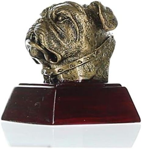 عقد العقد جوائز Bulldog Trophy - طوله 4 بوصات | جائزة Mascot Bulldog المحفورة - تخصيص الآن in Saudi Arabia